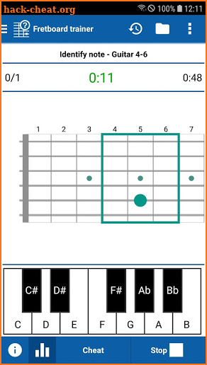 s.mart Fretboard Trainer screenshot