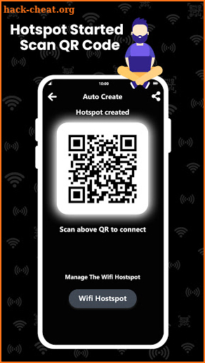 Smart Hotspot - Mobile Hotspot and WiFi QR Creator screenshot