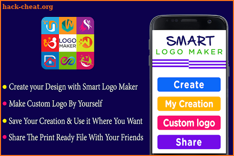 Smart Logo Maker : Create Logo, logo creator 2018 screenshot