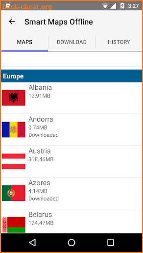 Smart Maps Offline screenshot