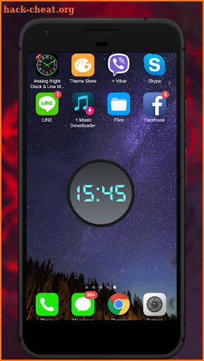 Smart Night Watch & Live Clock Wallpapers screenshot