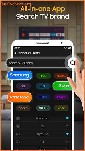 Smart remote control for tv screenshot