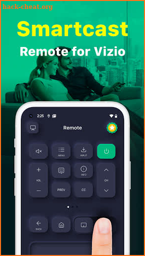 Smart Remote Mobile Cast for Vizio TV screenshot