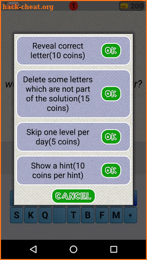 Smart Riddles - Brain Teaser word game screenshot