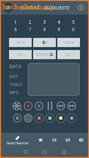 Smart Samung TV Remote for Android screenshot