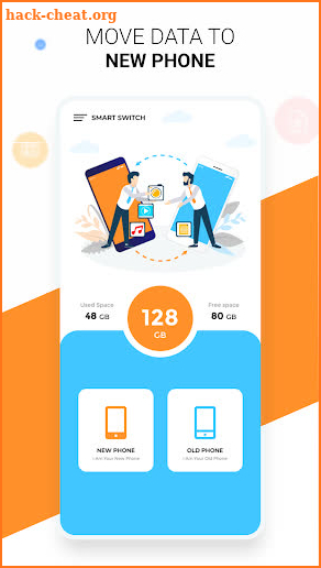 Smart Switch App: phone clone screenshot