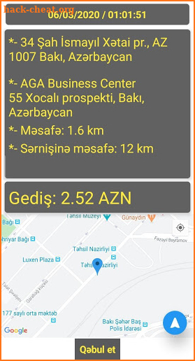 Smart Taxi Driver Azerbaijan screenshot