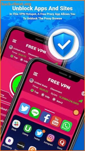 Smart VPN Browser : VPN Pro Hotspot Shield screenshot