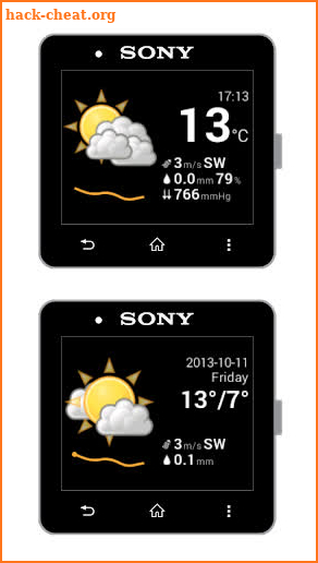 SmartWeather for SmartWatch screenshot