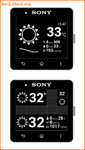 SmartWeather for SmartWatch screenshot