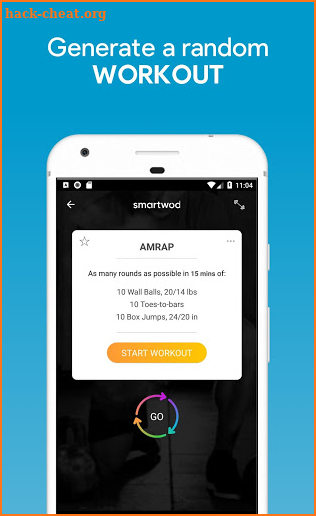 SmartWOD Workout Generator screenshot