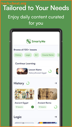 SmartyMe: Daily Microlearning screenshot