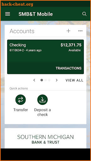 SMB&T Mobile screenshot