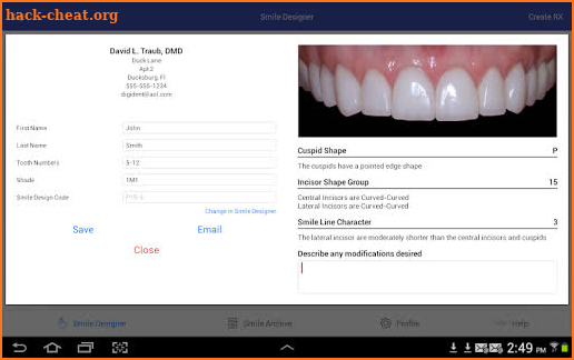 Smile Guide Touch Pro screenshot