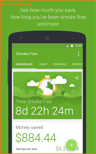 Smoke Free, quit smoking now and stop for good screenshot