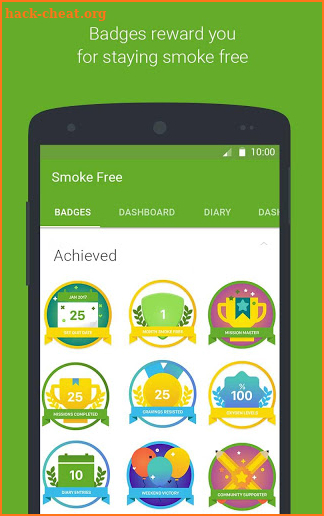 Smoke Free, quit smoking now and stop for good screenshot