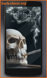 Smoking Skull - Cigarette Lighter screenshot