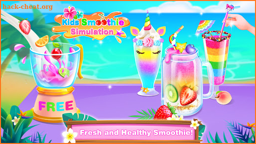 Smoothie Games - Summer Drinks Juicy Simulation screenshot