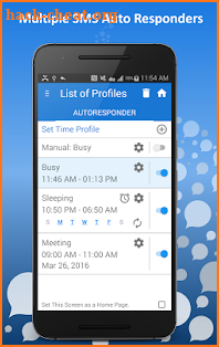 SMS Auto Reply Text PRO screenshot