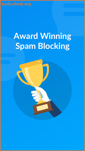 SMS blocker, Text spam blocking, Clean Inbox SMS screenshot