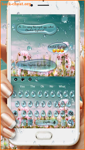 SMS Daisy Keyboard screenshot