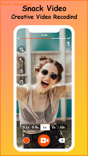 Snackly Video - Short Lyrical Video India Apps screenshot