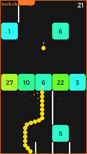 Snake and Blocks screenshot