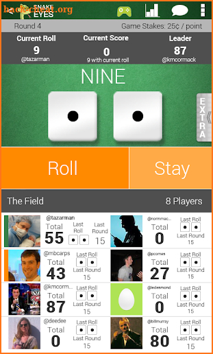 Snake Eyes - Social Dice Game screenshot