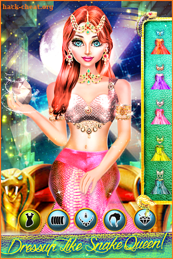 Snake Girl Salon - Naagin Game screenshot