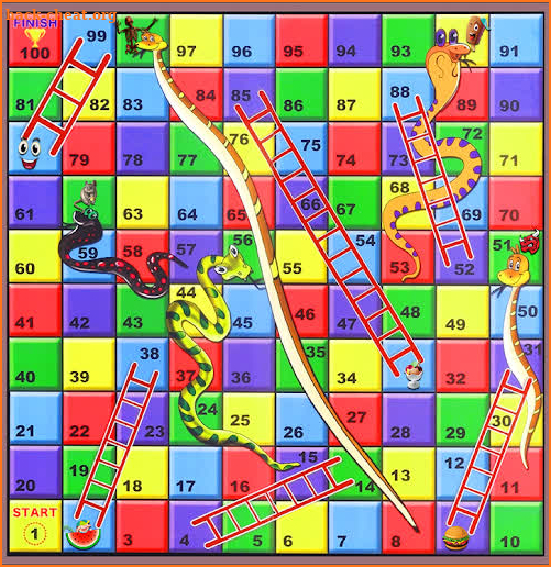 Snake ladder screenshot