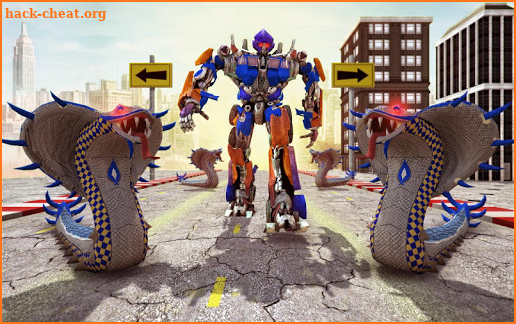 Snake Robot Transform Battle screenshot