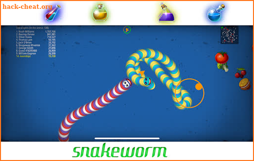 Snake zone : worm Mate Zone Cacing.io screenshot