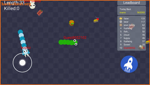 Snako.io - Snake Zone Worms screenshot