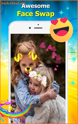 Snap Face Stickers for Kids screenshot