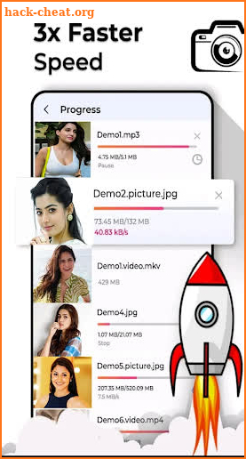 Snap Video downloader HD screenshot