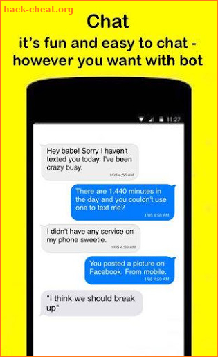 SnapBot is a virtual friend for memorable timepass screenshot