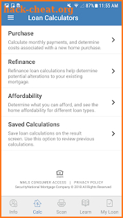 SNapp Mortgage screenshot