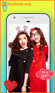 Snappy Photo Filter Sticker Flower Crown screenshot