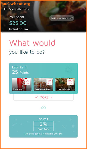 Snappy Rewards screenshot