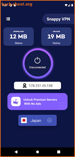 Snappy VPN - Secure & Fast VPN screenshot