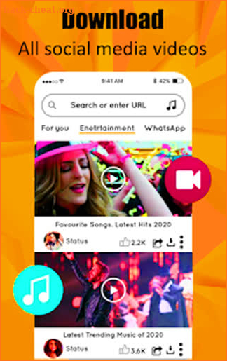 Snaptubè Video Downloader screenshot