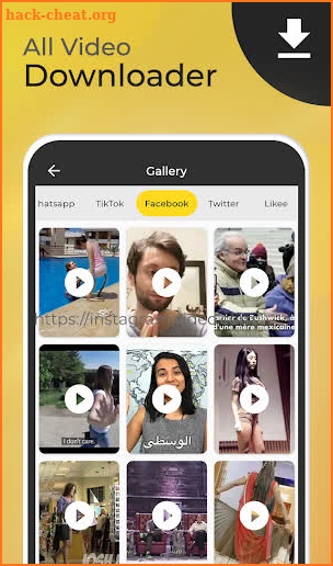 SnapVid: All Video Downloader screenshot