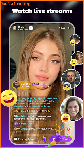 Snazz-Video Chat & Group Voice screenshot