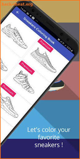 Sneakers Art Coloring Book screenshot