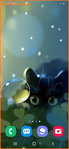 Sneaky Cat Live Wallpaper screenshot