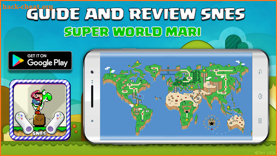 SNES Super Mari World - Guide Board & story screenshot