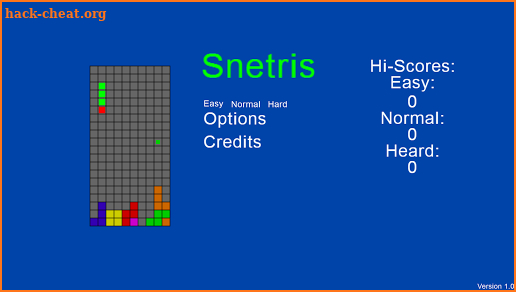 SNetris screenshot