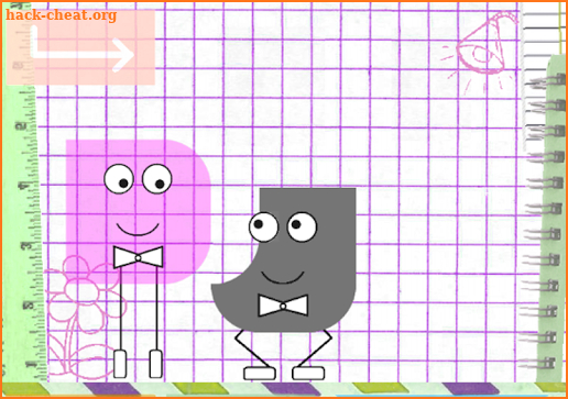 Snip and clip shapes cut puzzle screenshot