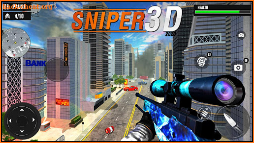 Sniper 3D 2020: sniper shooting - gun simulator screenshot