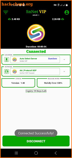 SnNet VIP screenshot